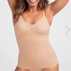 NWT HONEYLOVE SILHOUETTE CAMI BRA SUPPORT 1X